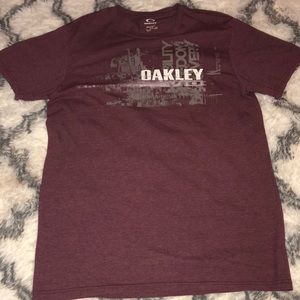 Red Men's Oakley Tee